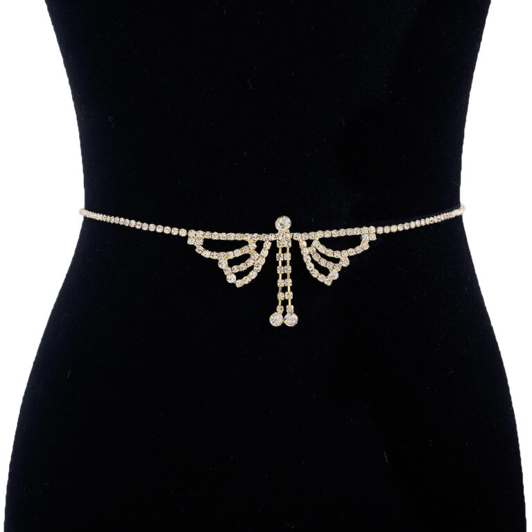 European & American Style Waist Chains | Rhinestone Waist Chain Manufacturer for Cross-Border E-Commerce